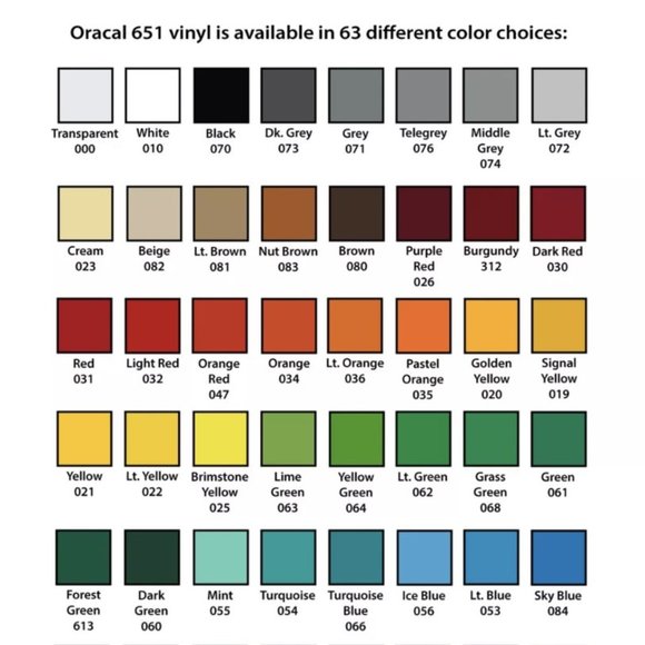 12" x 5 Feet VIOLET Oracal 651 Cricut Hobby Craft Decal Vinyl Sticker - Picture 2 of 4